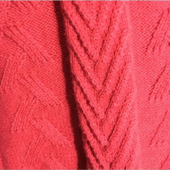 Michael Stars NWT Enjoy! Red Knit Sweater Size L - Picture 10 of 12